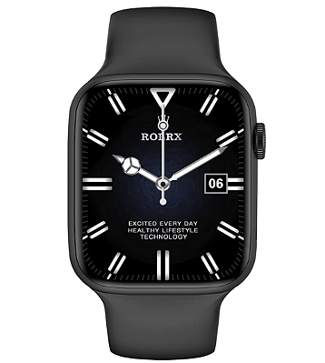 Smartwatch Lefal W28 PRO Series 8 NFC Tela Infinita 1.90" - Preto