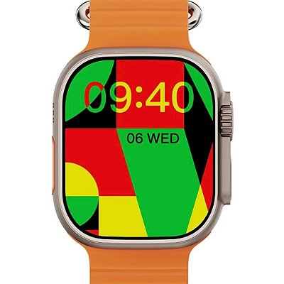 Smartwatch Lefal L69 Ultra 9 – Banhado a Ouro 18K