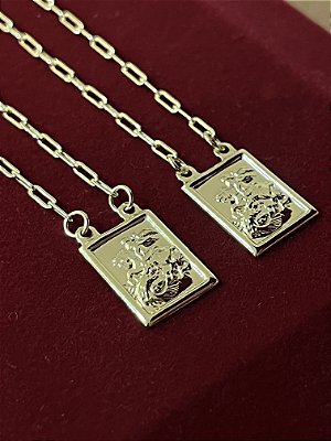 Corrente Cartier 1.8mm – Escolha o Tamanho 60 ou 70cm – Banhada a Ouro 18K
