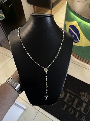 TERÇO 60cm 5mm 15G BANHO – Banho Ouro 18k