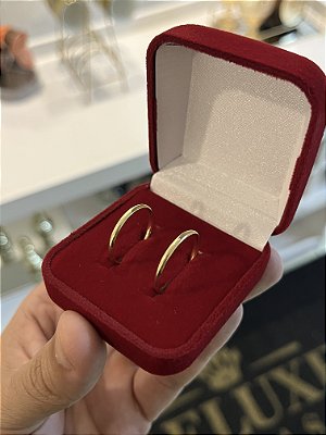 PAR DE ALIANÇA  2mm - FEITO DE MOEDA ANTIGA