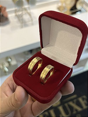 PAR DE ALIANÇA  5mm - FEITO DE MOEDA ANTIGA