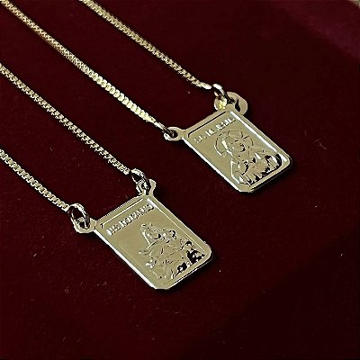Corrente Veneziana 2mm – Escolha o Tamanho 60 ou 70cm – Banhada a Ouro 18K