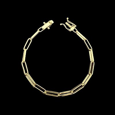 Pulseira Cartier 5mm 20cm – Banho Ouro 18k