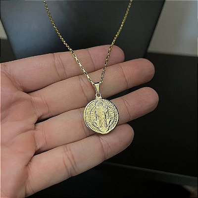 Corrente Tijolinho 1.5mm – Escolha o Tamanho 50, 60 ou 70cm – Banhada a Ouro 18K
