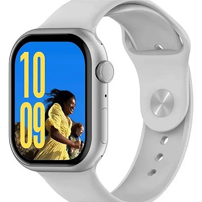Smartwatch PEJE ZW Série 10 45mm Premium à Prova d'água IP68 – Tela Touch, Chamadas Bluetooth e Design Moderno