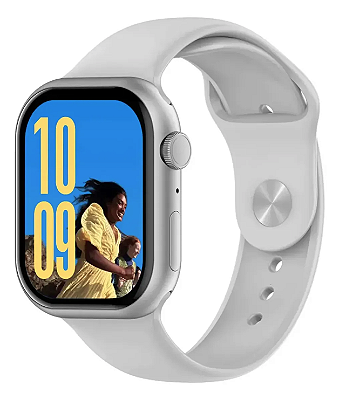 Smartwatch PEJE ZW Série 10 45mm Premium à Prova d'água IP68 – Tela Touch, Chamadas Bluetooth e Design Moderno