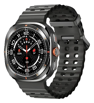 Smartwatch SU01 Microwear Premium – Tela AMOLED 1.43", GPS, ChatGPT e Resistência 3ATM