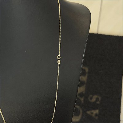 Corrente Veneziana 2mm 70cm – Banho Ouro 18k