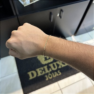 PULSEIRA CARTIE (1.8mm-1.10g)-21cm  - BANHO DE OURO 18k.