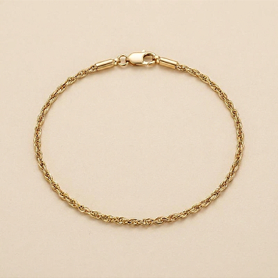 Pulseira 21cm – Banhada a Ouro 18K