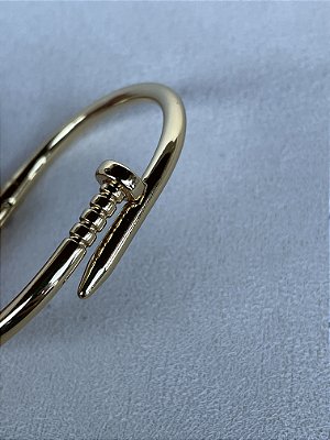 Bracelete Prego Dourado
