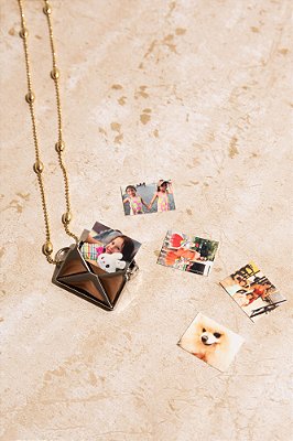 Relicário Momentos Prata