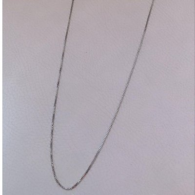 Colar Liso 70 cm Prata