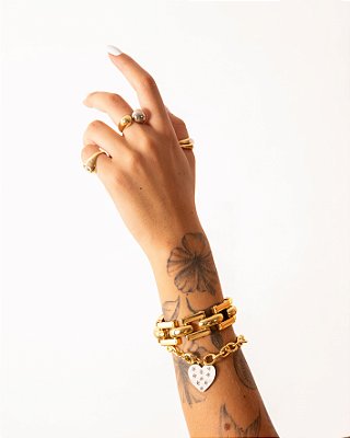 Bracelete Placa Soul