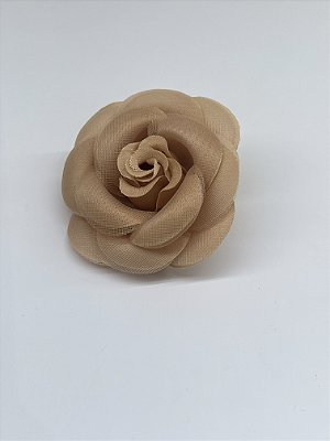 Broche Flor Creme
