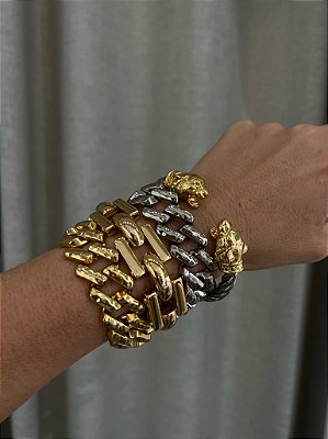 Pulseira Martelada Imã