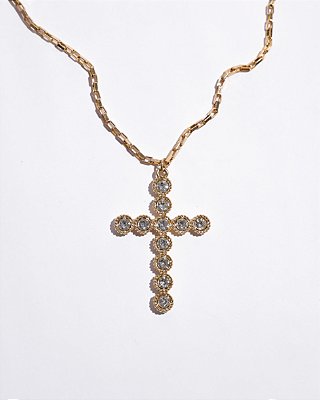 Colar Crucifixo Gold