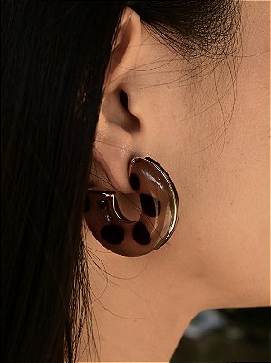 Argola Animal Print