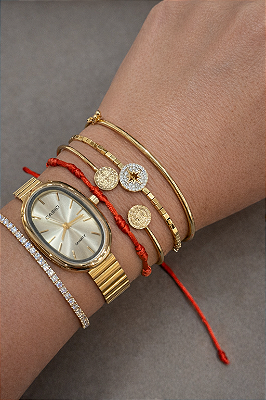 Pulseira 7 Nós Vermelha