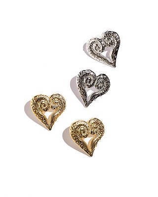 Brinco Coração Tribal