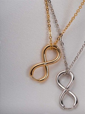 Colar Infinito Click Para Pingentes