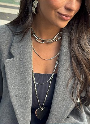 Choker Elos Mosquetão