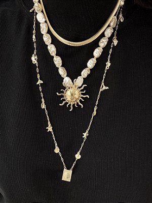 Escapulário Longo Conchas