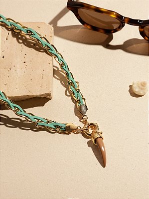 Corrente Trançada Cores