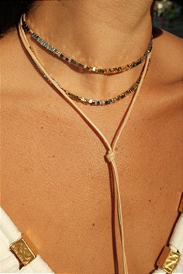Choker Canutilho Bicolor