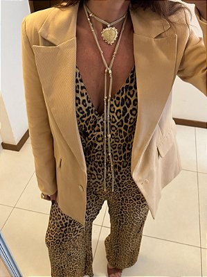 Colar Fio Coração Nó