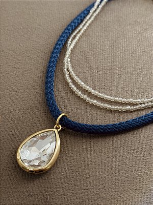 Colar Corda Gota