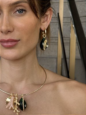 Argola Búzios Verde