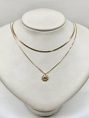 Colar Mini Sol