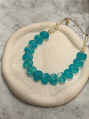 Choker Candy Turquesa