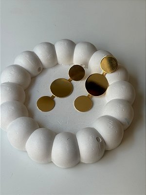 Brinco Triplo Esfera