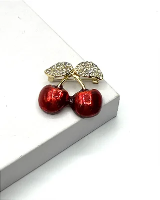 Broche Cereja