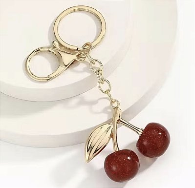 Bag Charm Cereja
