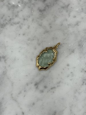 Pingente Oval Verde