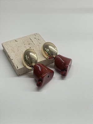Brinco Bela Bordeaux