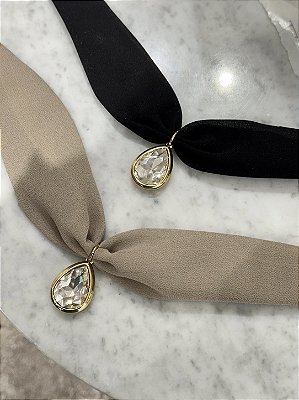 Choker Tecido Gota
