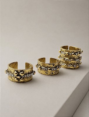 Trio Anel Vintage
