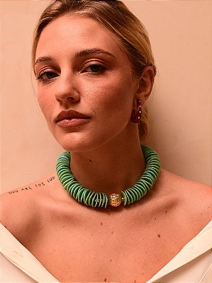Choker Pastilha Disco