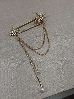 Broche Alfinete Estrela