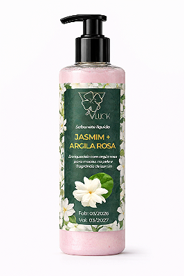 Sabonete líquido de Jasmim + argila rosa