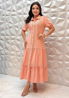 Vestido chemise Clarisse