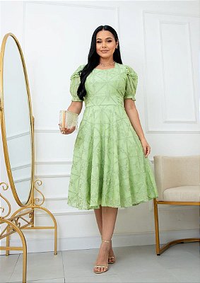 Vestido Camila godê
