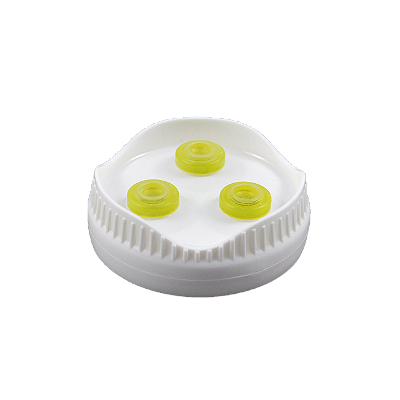 Bico Com 3 Furos e Válvula NSF Amarela Para Porcionador Portion Pal