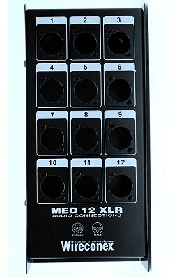 メリア Medusa Com 28 Vias MED 28 XLR - WIRECONCEX - KEEPSOUND - Loja de