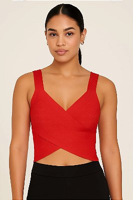 CROPPED TRANSPASSADO ALÇA LARGA